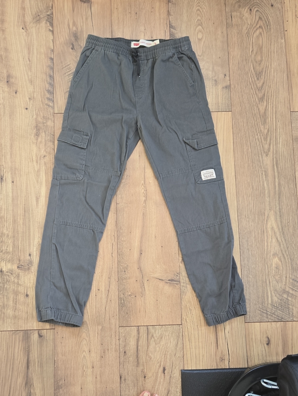 Levi's Gray Cargo Jogger Pants for Kids